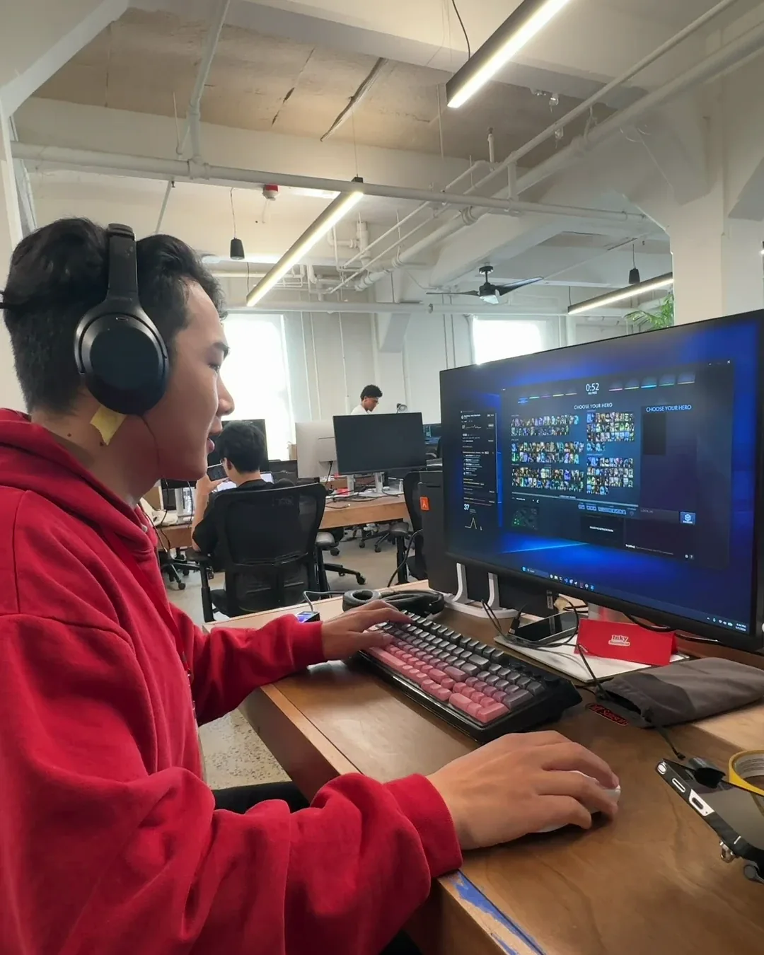 Pilot testing · Inky on the wired prototype